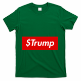 $Trump Coin Meme Cryptocurrency Crypto Donald Trump T-Shirt - Green