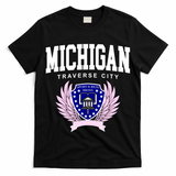 Traverse City Michigan Classy Logo T-Shirt
