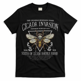 The Cicadas Reunion Cicada Nature Lover Summer 2024 T-Shirt - Black