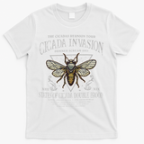 The Cicadas Reunion Cicada Nature Lover Summer 2024 T-Shirt - White