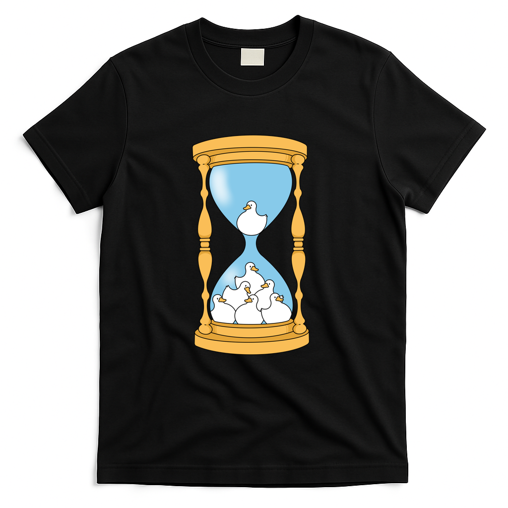Time Doesn’t Fly… It Ducks - Black