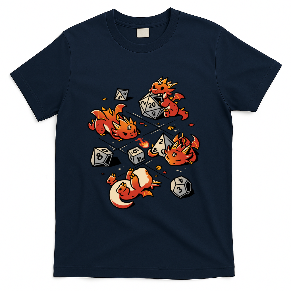 Tiny Dragons Party - Dungeon Dice - Navy