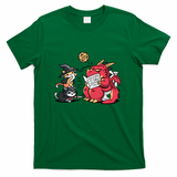 Toilet Dice Roll – Cats vs Dragon - Green