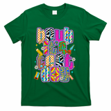 Test Day Teacher Motivation Rock The Test Bruh Its Test Day T-Shirt - Green