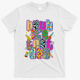 Test Day Teacher Motivation Rock The Test Bruh Its Test Day T-Shirt - White