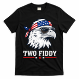 Two Fiddy American Eagle 250th Anniversary 250 Years T-Shirt - Black