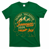 Tennessee Family Vacation 2026 Wilderness Bear T-Shirt