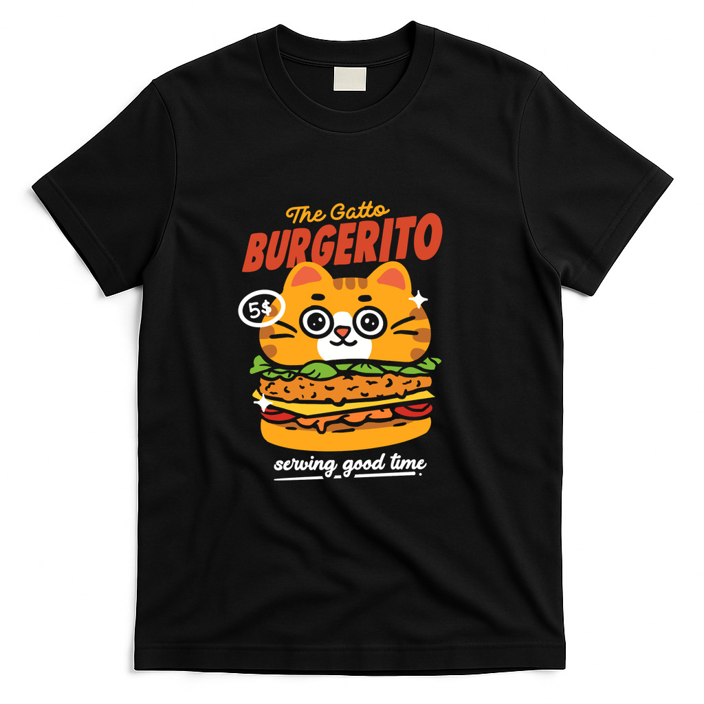 The Gatto Burgerito - Black