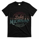 The Great Lakes Lake Michigan Lake Life theme T-Shirt