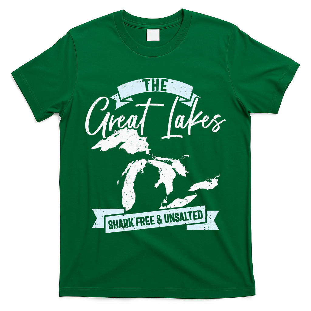 The Great Lakes Michigan Great Lakes Tourist T-Shirt