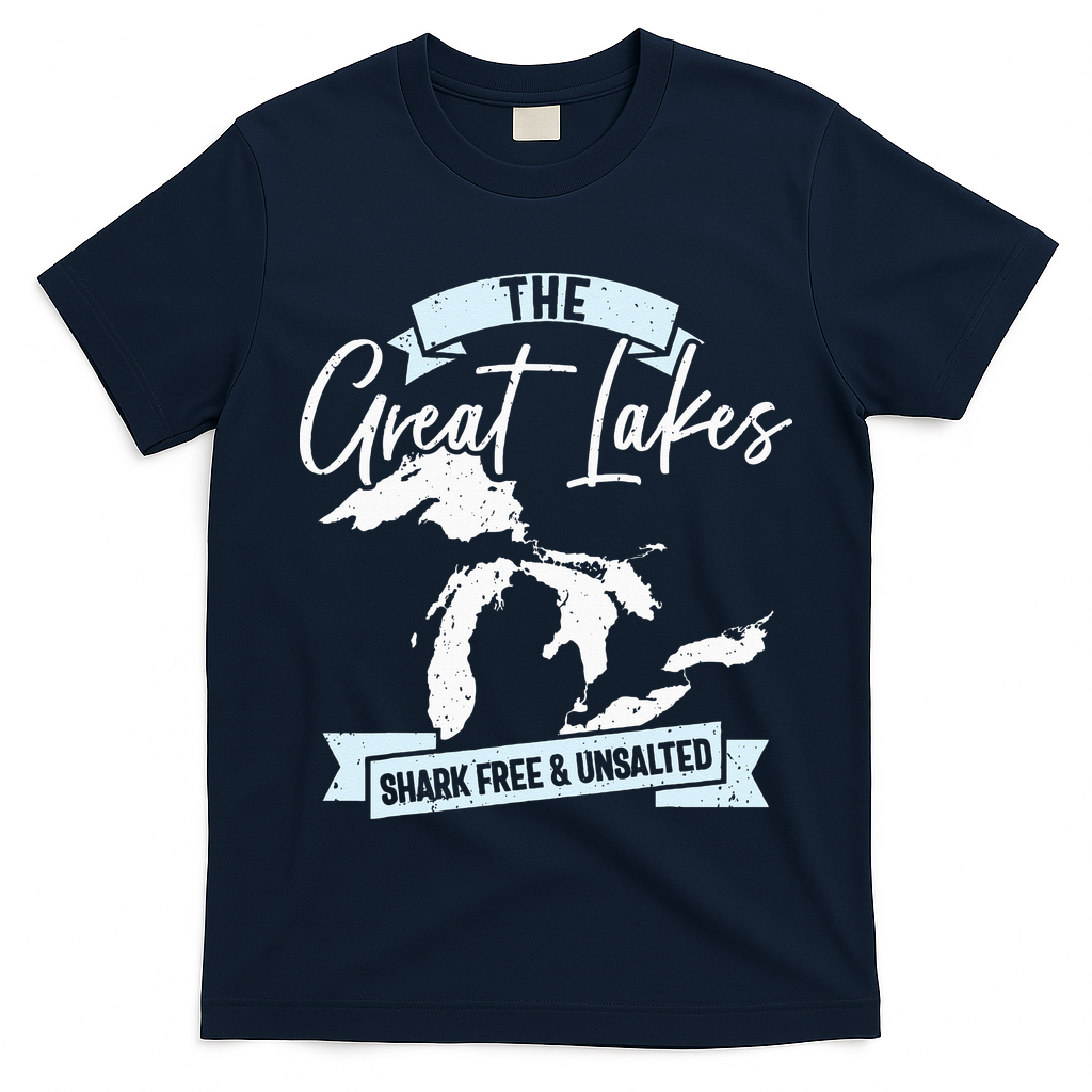 The Great Lakes Michigan Great Lakes Tourist T-Shirt