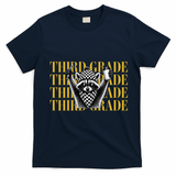 Third Grade Raccoon Back To School T-Shirt - Navy Blue