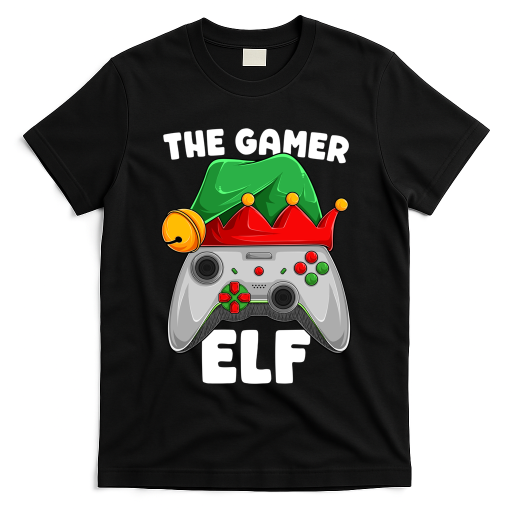 The Gamer Video Game Controller Christmas Gaming Xmas Gift T-Shirt