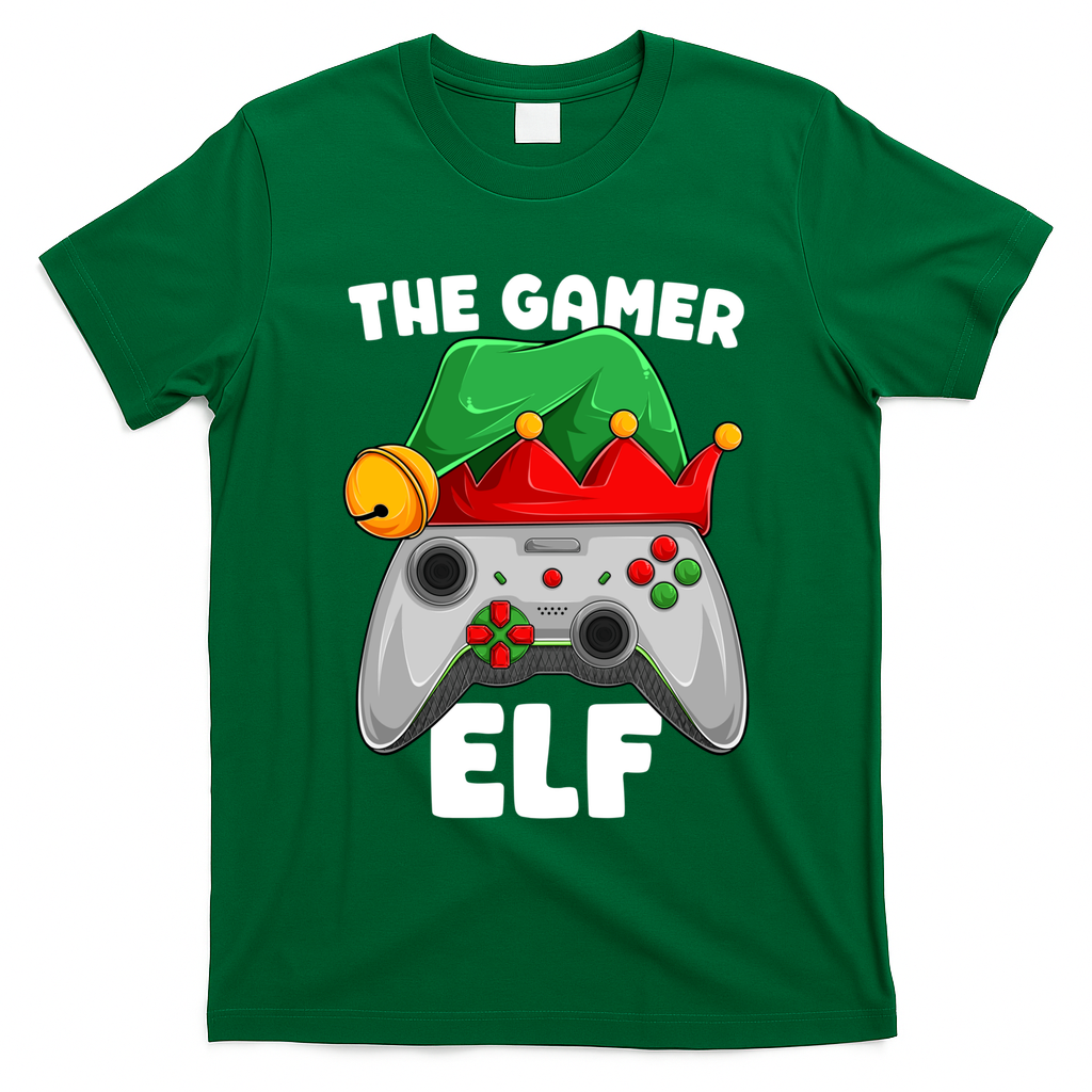 The Gamer Video Game Controller Christmas Gaming Xmas Gift T-Shirt