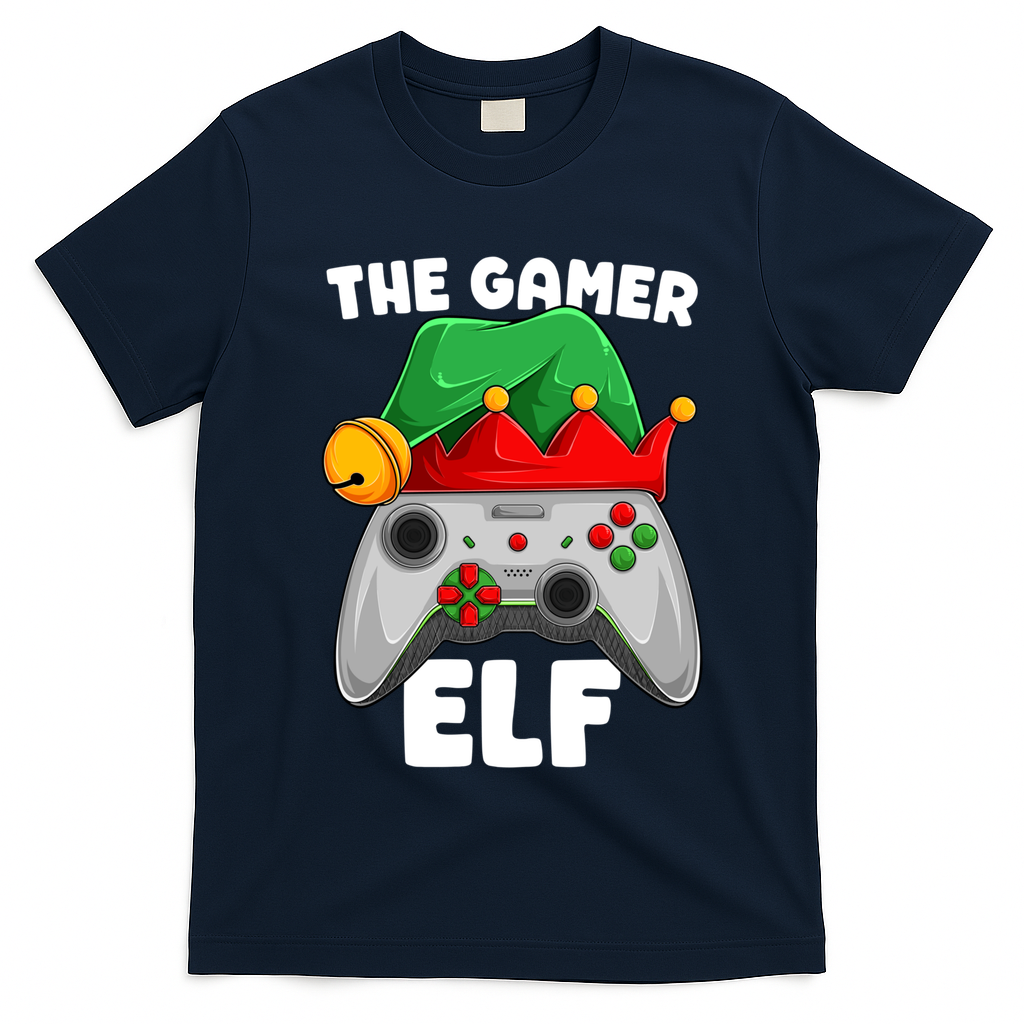 The Gamer Video Game Controller Christmas Gaming Xmas Gift T-Shirt