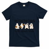 Tal Health Halloween DonT Ghost Your Feelings Halloween T-Shirt - Navy Blue