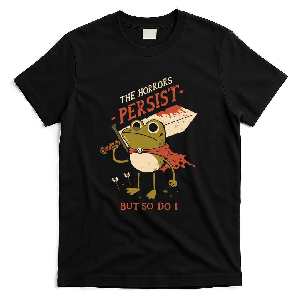 The Horrors Persist - Black