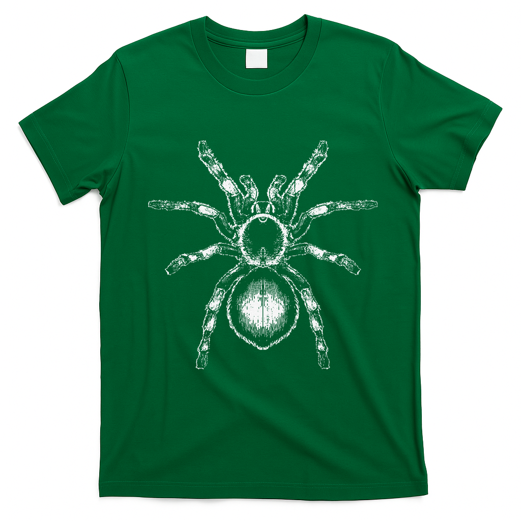 Tarantula Huge Spider Phobia Halloween Costume Arachnophobia T-Shirt - Irish Green