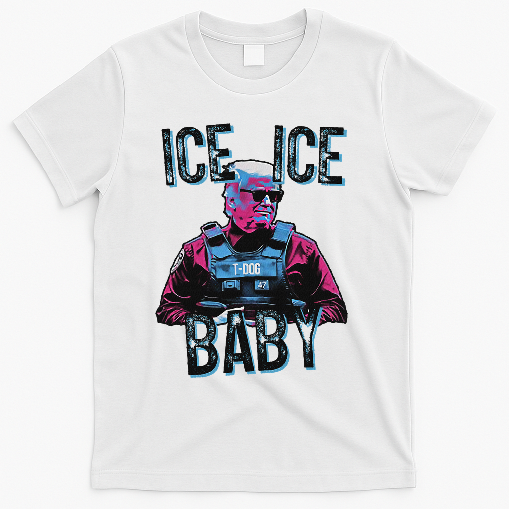 Trump Ice Ice Baby T-Shirt - White