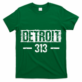 This Is My Detroit 313 Michigan Distressed T-Shirt
