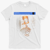 There Is Motion At Your Front Door Tung Tung Tung Sahur T-Shirt - White
