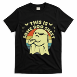 This Is Some Boo Sheet Ghost Halloween Costume Funny T-Shirt - Black