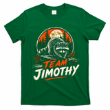 Team Jimothy Viral Raccoon Funny T-Shirt - Irish Green