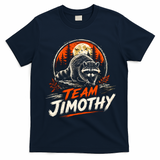 Team Jimothy Viral Raccoon Funny T-Shirt - Navy Blue