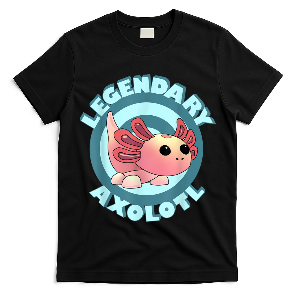 The Legendary Axolotl Adopt Me Gaming Team T-Shirt