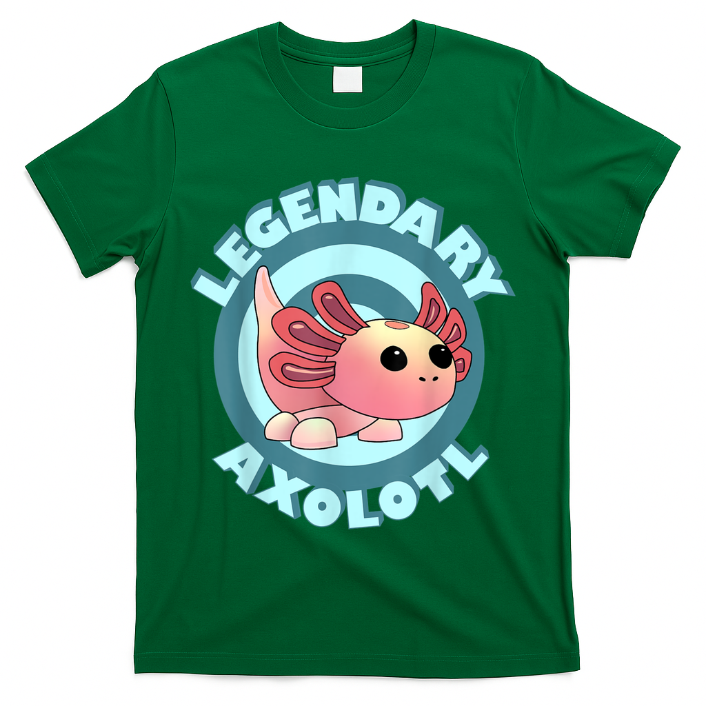 The Legendary Axolotl Adopt Me Gaming Team T-Shirt