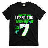 This Laser Tag Warrior Is 7 Gaming Birthday Party T-Shirt