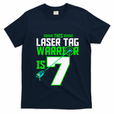 This Laser Tag Warrior Is 7 Gaming Birthday Party T-Shirt