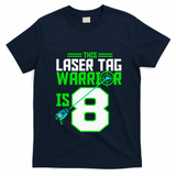 This Laser Tag Warrior Is 8 Gaming Birthday Party T-Shirt