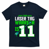 This Laser Tag Warrior Is 11 Gaming Birthday Party T-Shirt