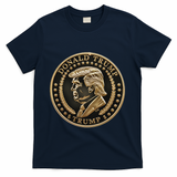 $Trump Meme Coin President Donald Trump T-Shirt - Navy