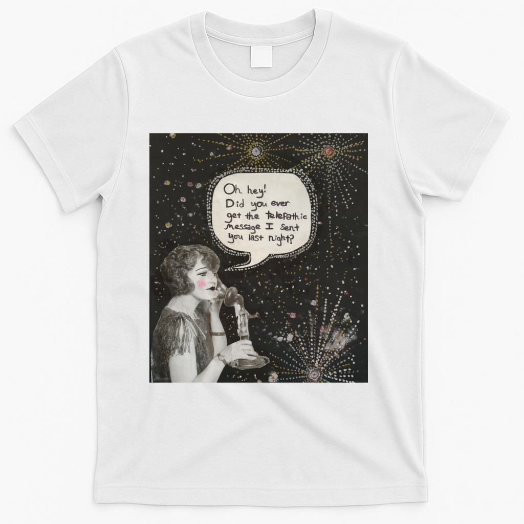 Telepathic Message - White
