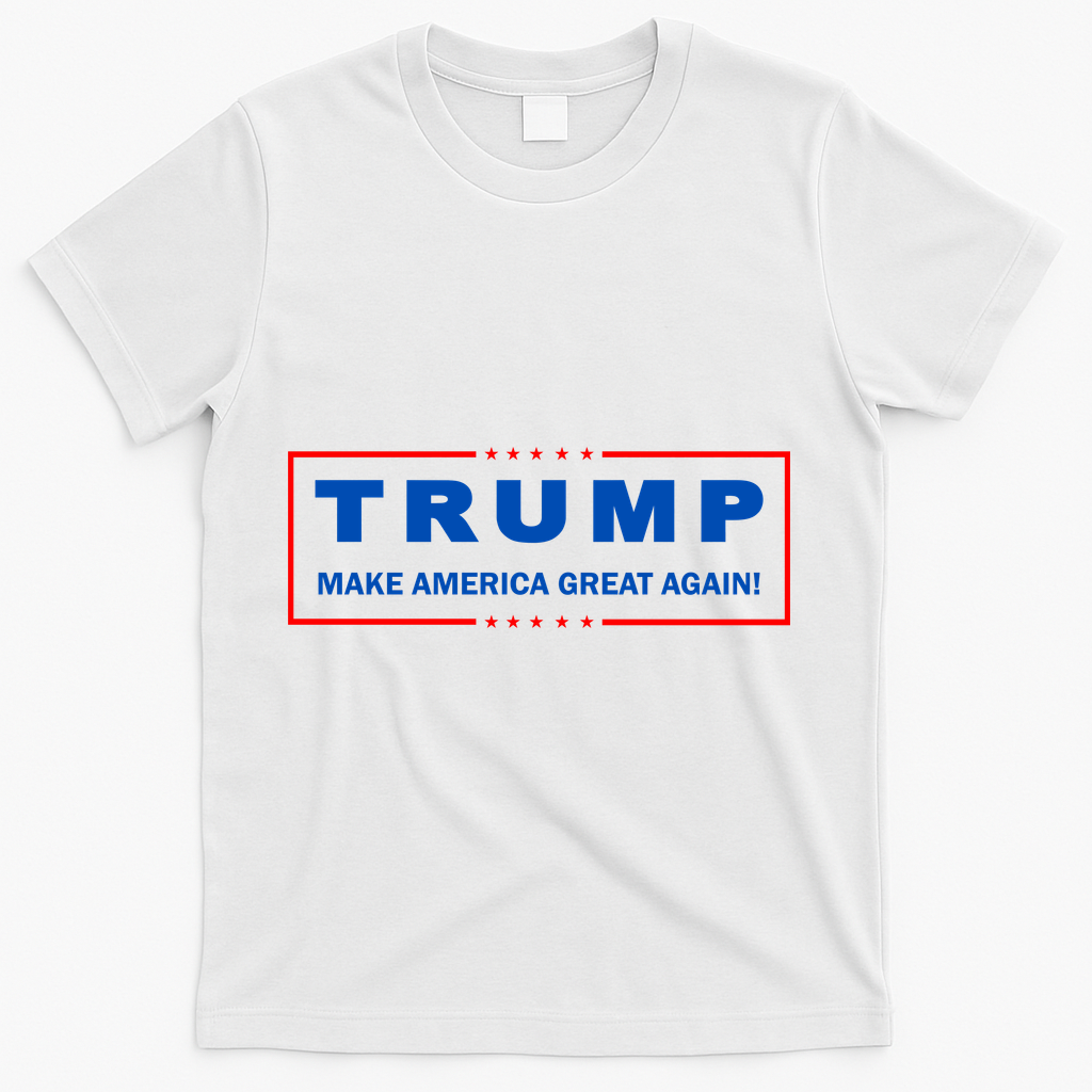 Donald Trump Election Make America Great Again T-Shirt - White