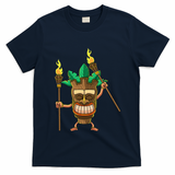 Tiki Man Hawaiian Summer Tropical Luau Party T-Shirt
