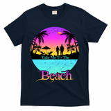 Take Me To The Beach With A Summer Couple T-Shirt - Navy