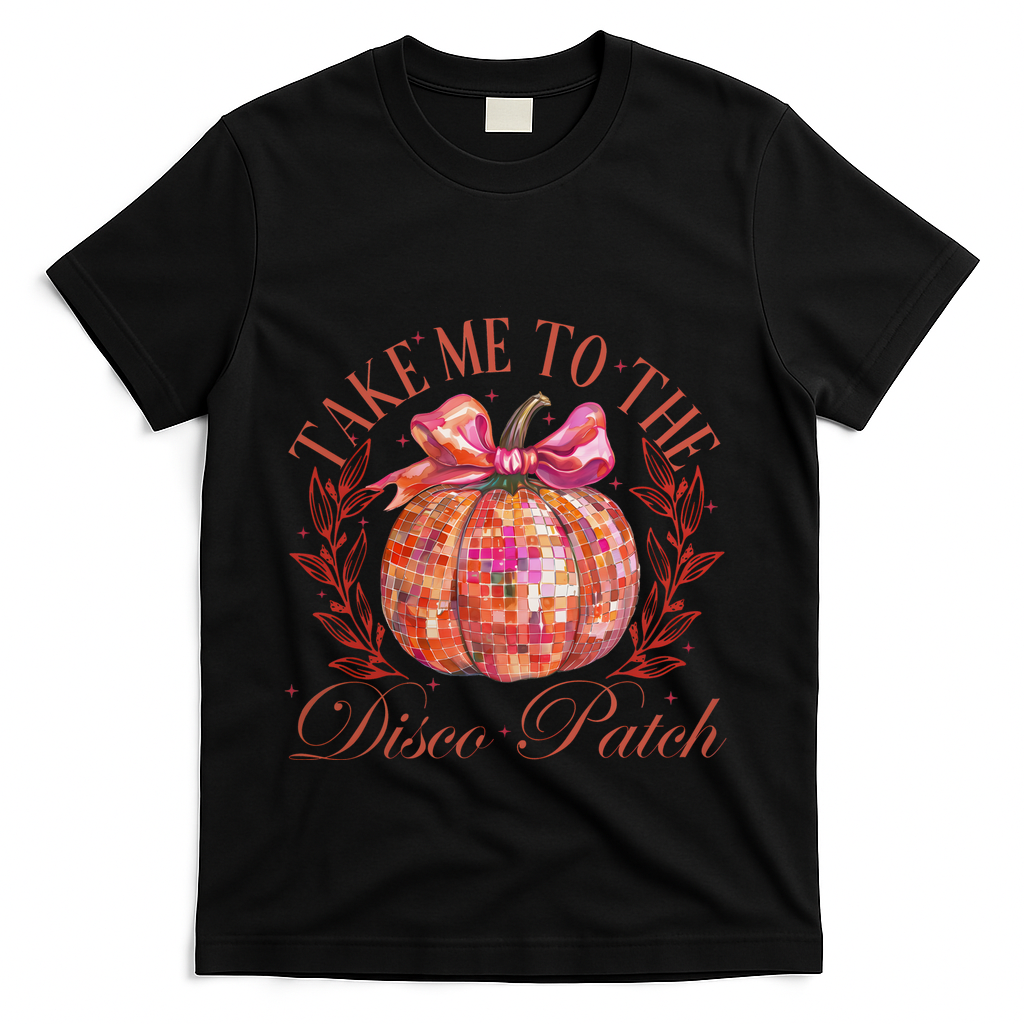 Take Me To The Pumpkin Patch T-Shirt - Black