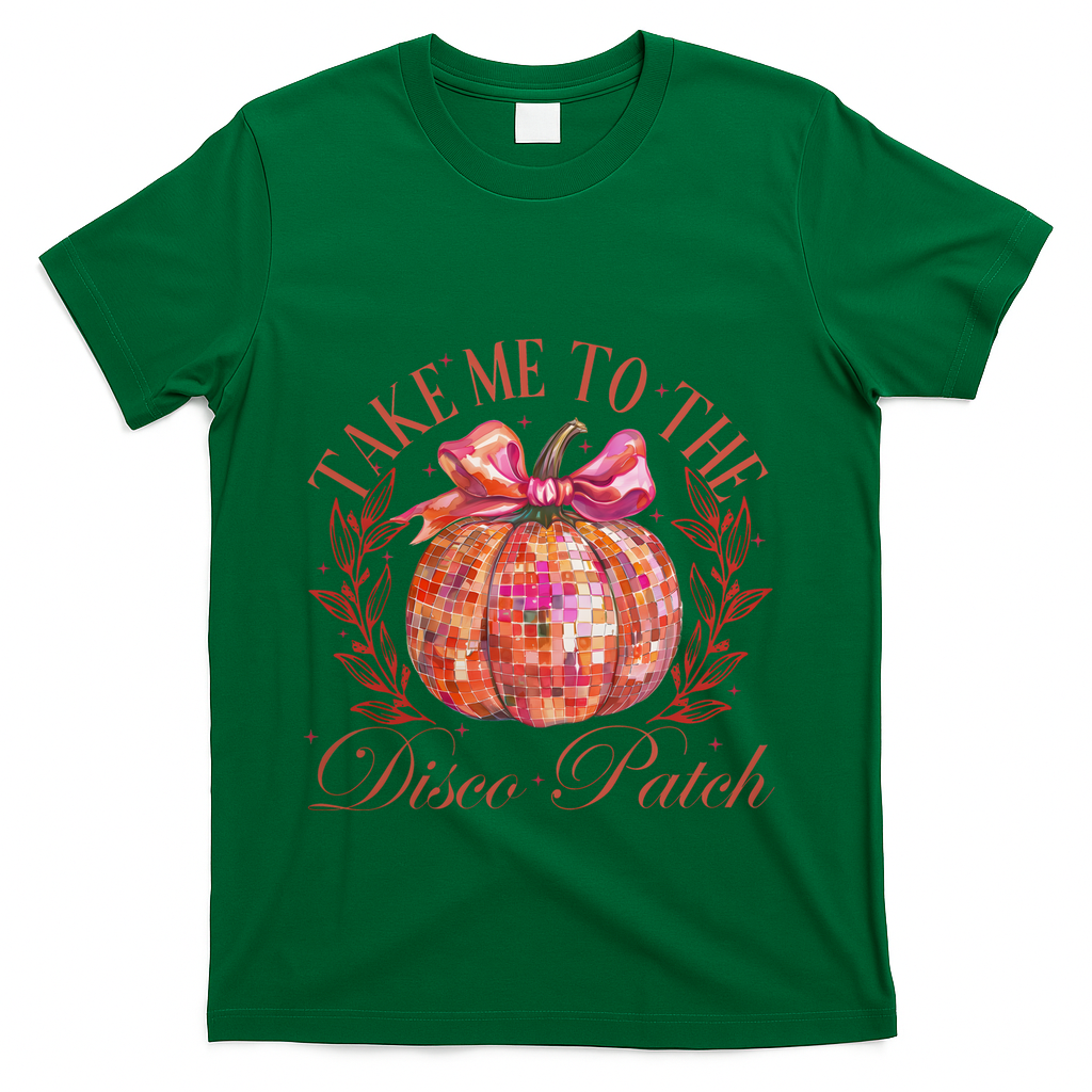 Take Me To The Pumpkin Patch T-Shirt - Green