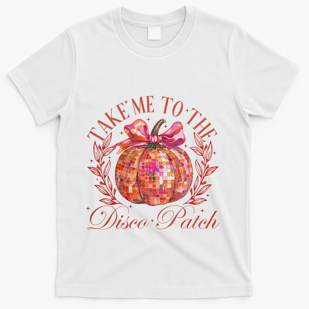 Take Me To The Pumpkin Patch T-Shirt - White