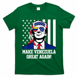 Trump Make Venezuela Great Again Flag T-Shirt