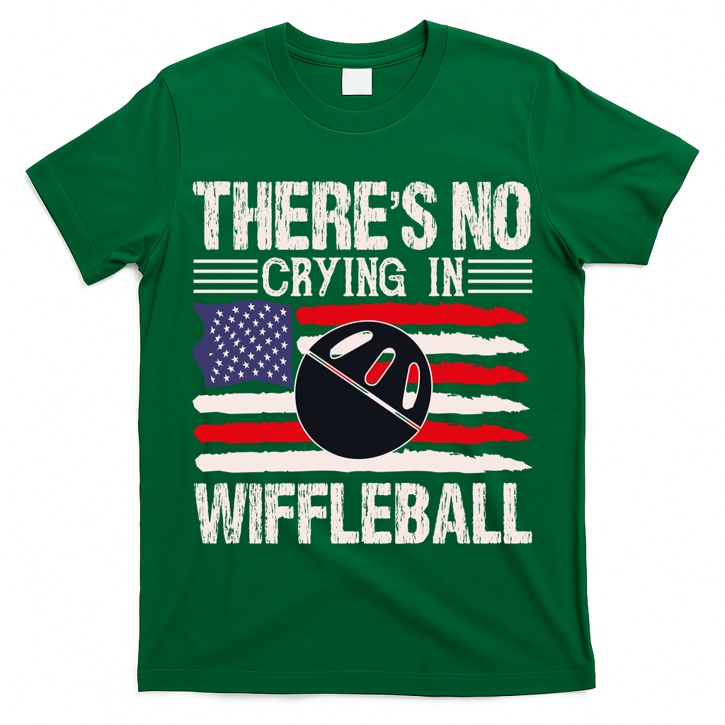 There's No Crying In Wiffleball T-Shirt