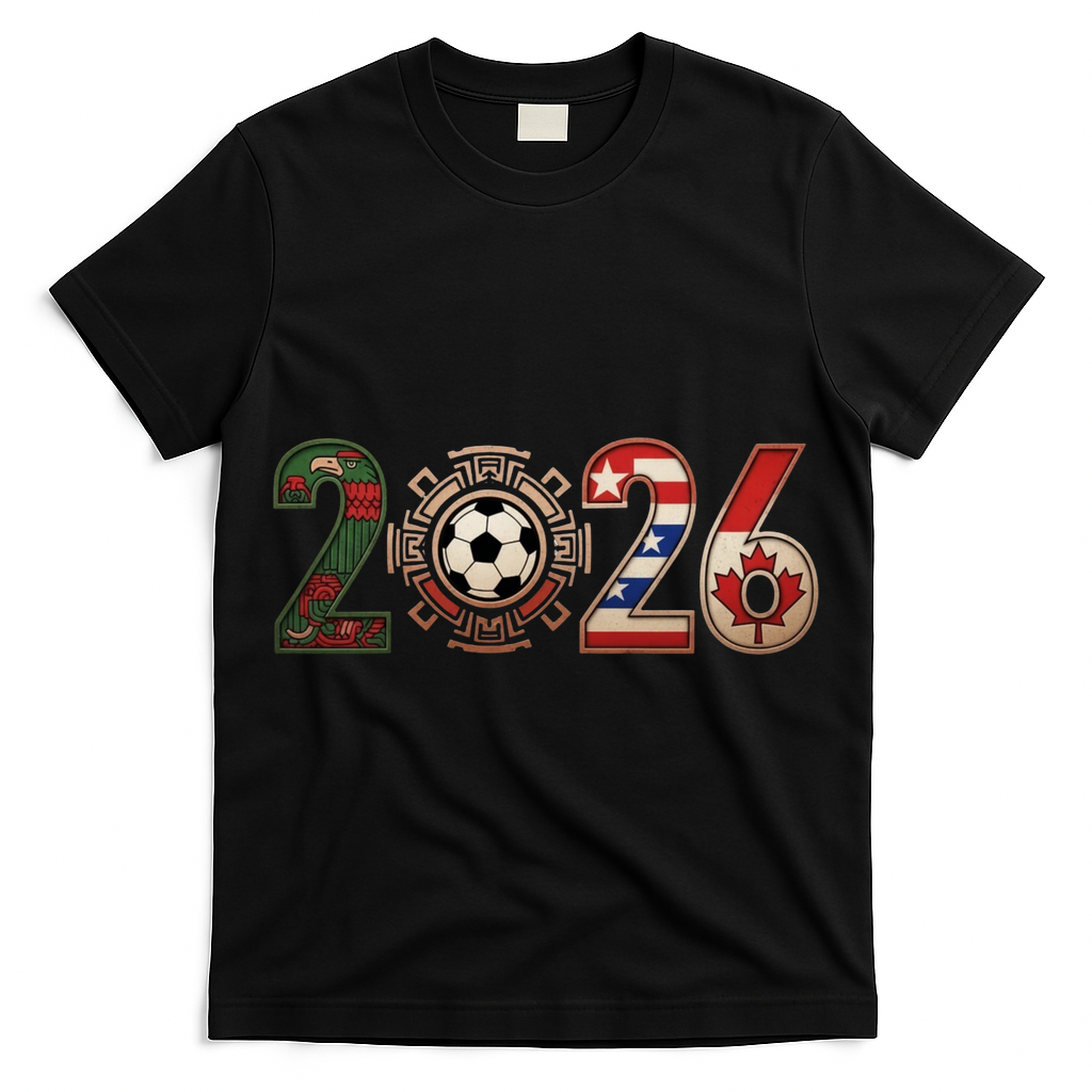 Three Nations One Game 2026 Soccer Cup T-Shirt
