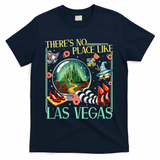 There's No Place Like Las Vegas Wizard T-Shirt - Navy