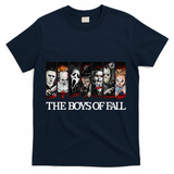 The Of Fall Vintage Scary Horror Movie Halloween Autumn T-Shirt - Navy