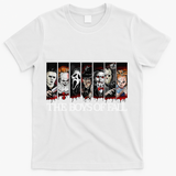 The Of Fall Vintage Scary Horror Movie Halloween Autumn T-Shirt - White