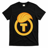 Trump Official Meme Coin Crypto President T-Shirt - Black