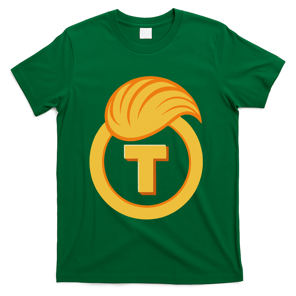 Trump Official Meme Coin Crypto President T-Shirt - Green